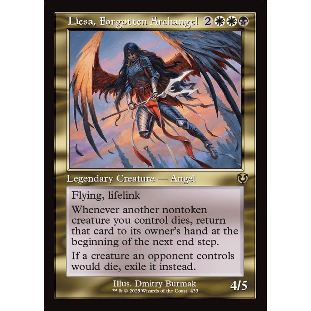 Liesa, Forgotten Archangel, 433, rare, Magic: The Gathering, Innistrad Remastered