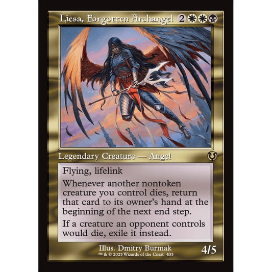 Liesa, Forgotten Archangel, 433, rare, Magic: The Gathering, Innistrad Remastered