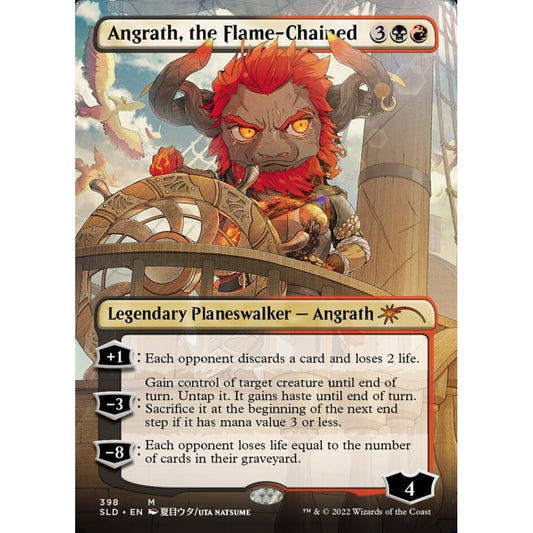 Angrath, the Flame-Chained mythic 398 Magic the Gathering Secret Lair Drop