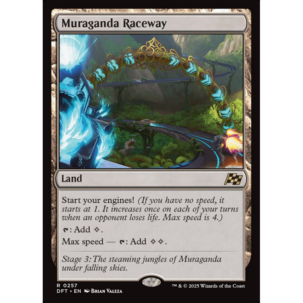 Muraganda Raceway, 257, rare, Magic: The Gathering, Aetherdrift