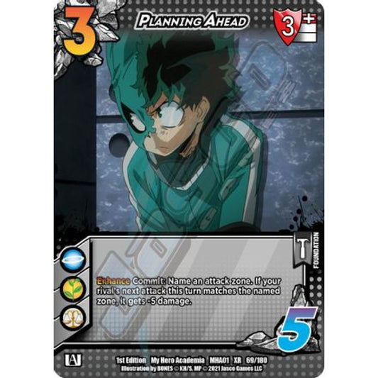 Planning Ahead, 69/180, XR, UniVersus, MHA01 My Hero Academia