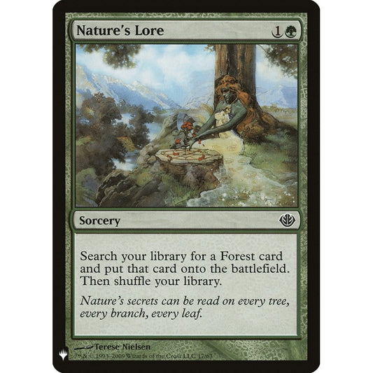 Nature's Lore common DDD-17 Magic the Gathering The List