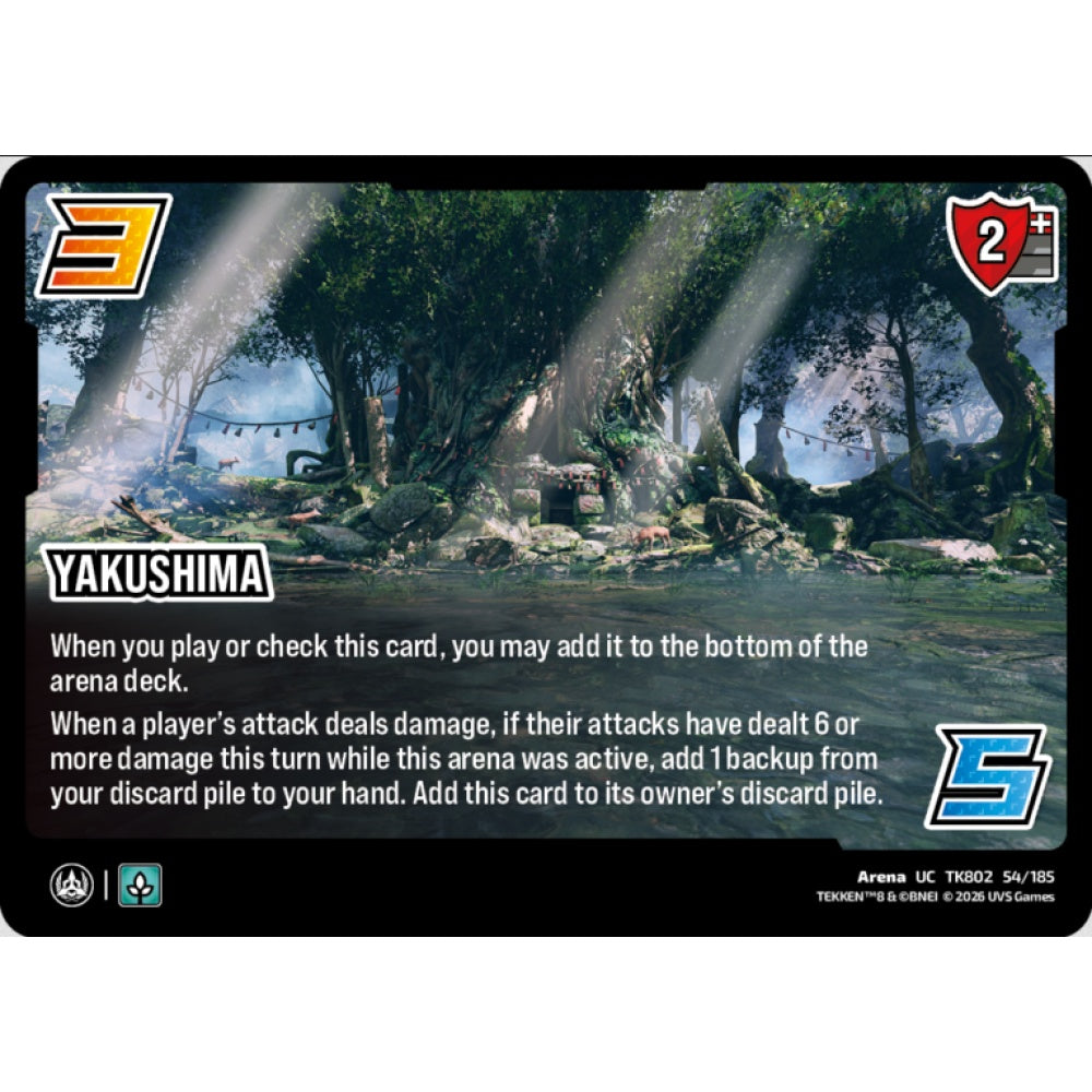 Yakushima 54/185 TK802 Universus Tekken 8 Arena UC