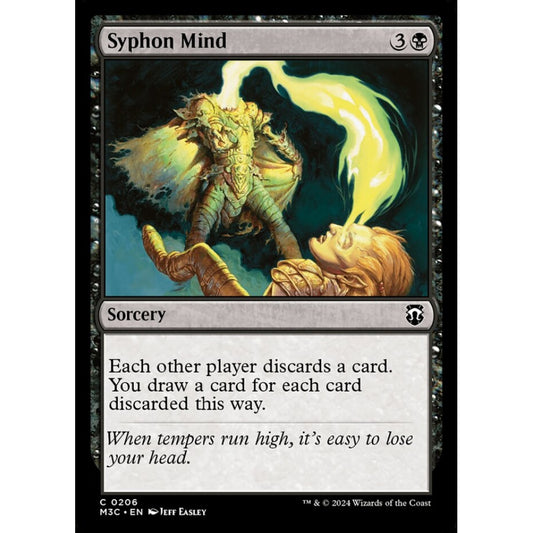 Syphon Mind, 206, common, Magic: The Gathering, Modern Horizons 3