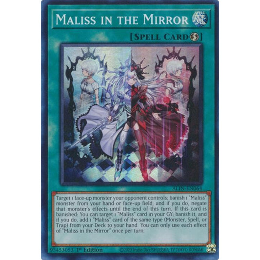 Maliss in the Mirror ALIN-EN064 Super Yu-Gi-Oh Alliance Insight