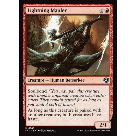 Lightning Mauler, 163, uncommon, Magic: The Gathering, Innistrad Remastered