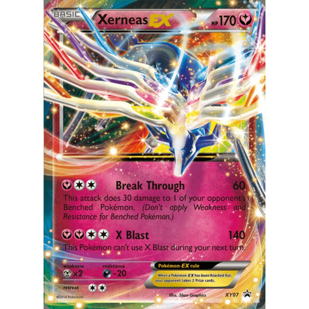 Xerneas-EX Promo XY07 Pokemon Card Game XY Promos