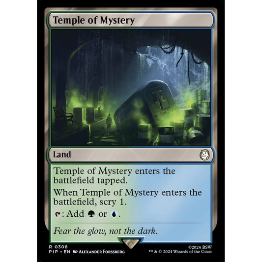 Temple of Mystery rare 308 Magic the Gathering Fallout