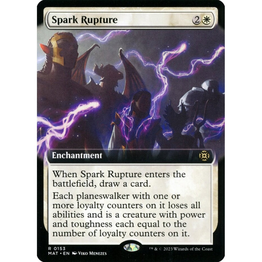 Spark Rupture rare 153 Magic the Gathering March of the Machine: The Aftermath
