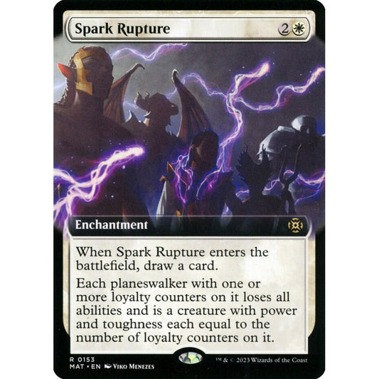 Spark Rupture rare 153 Magic the Gathering March of the Machine: The Aftermath