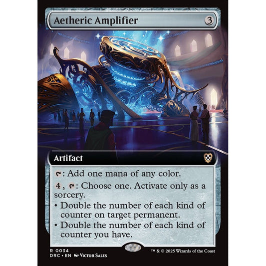 Aetheric Amplifier, 34, rare, Magic: The Gathering, Aetherdrift Commander