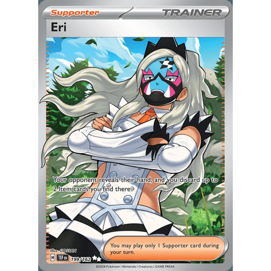 Eri Full Art 199/162 Pokemon Card Game Temporal Forces