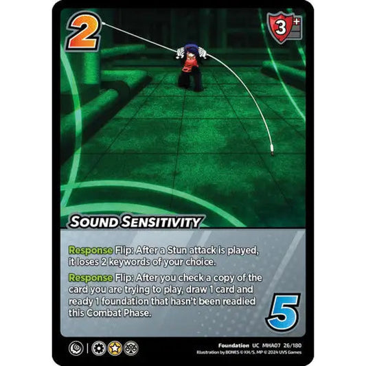 Sound Sensitivity, 26/180, UC, UniVersus, MHA07 Girl Power