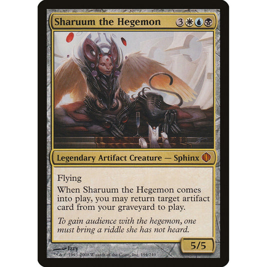 Sharuum the Hegemon mythic 194 Magic the Gathering Shards of Alara Russian