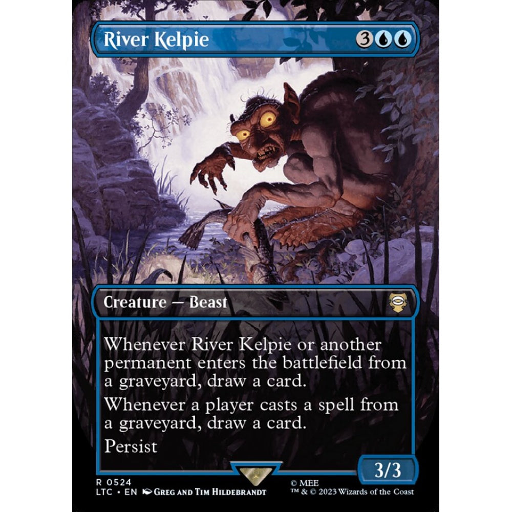 River Kelpie, rare, 524, Magic the Gathering, Tales of Middle-earth Commander