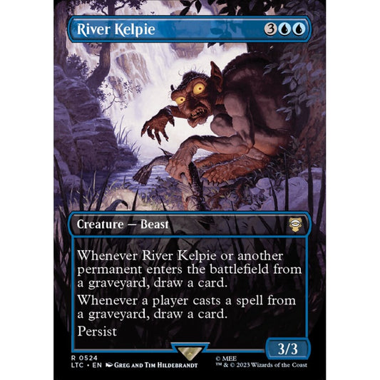 River Kelpie, rare, 524, Magic the Gathering, Tales of Middle-earth Commander