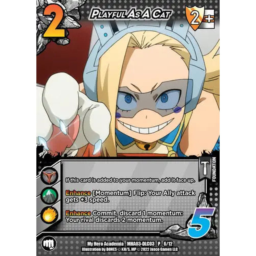 Playful As A Cat, 6/12, P, UniVersus, Promos