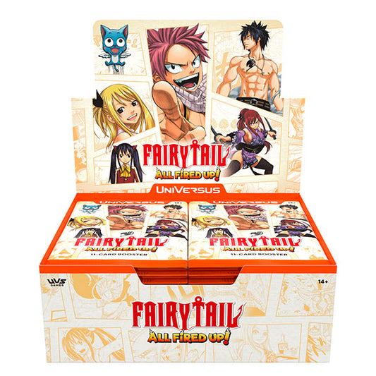 Universus CCG - FAIRY TAIL: All Fired Up! Booster Box