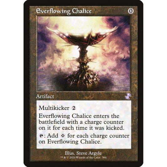 Everflowing Chalice special 394 Magic the Gathering Time Spiral Remastered