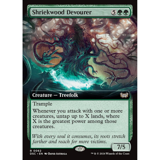 Shriekwood Devourer, 62, rare, Magic: The Gathering, Duskmourn: House of Horror Commander
