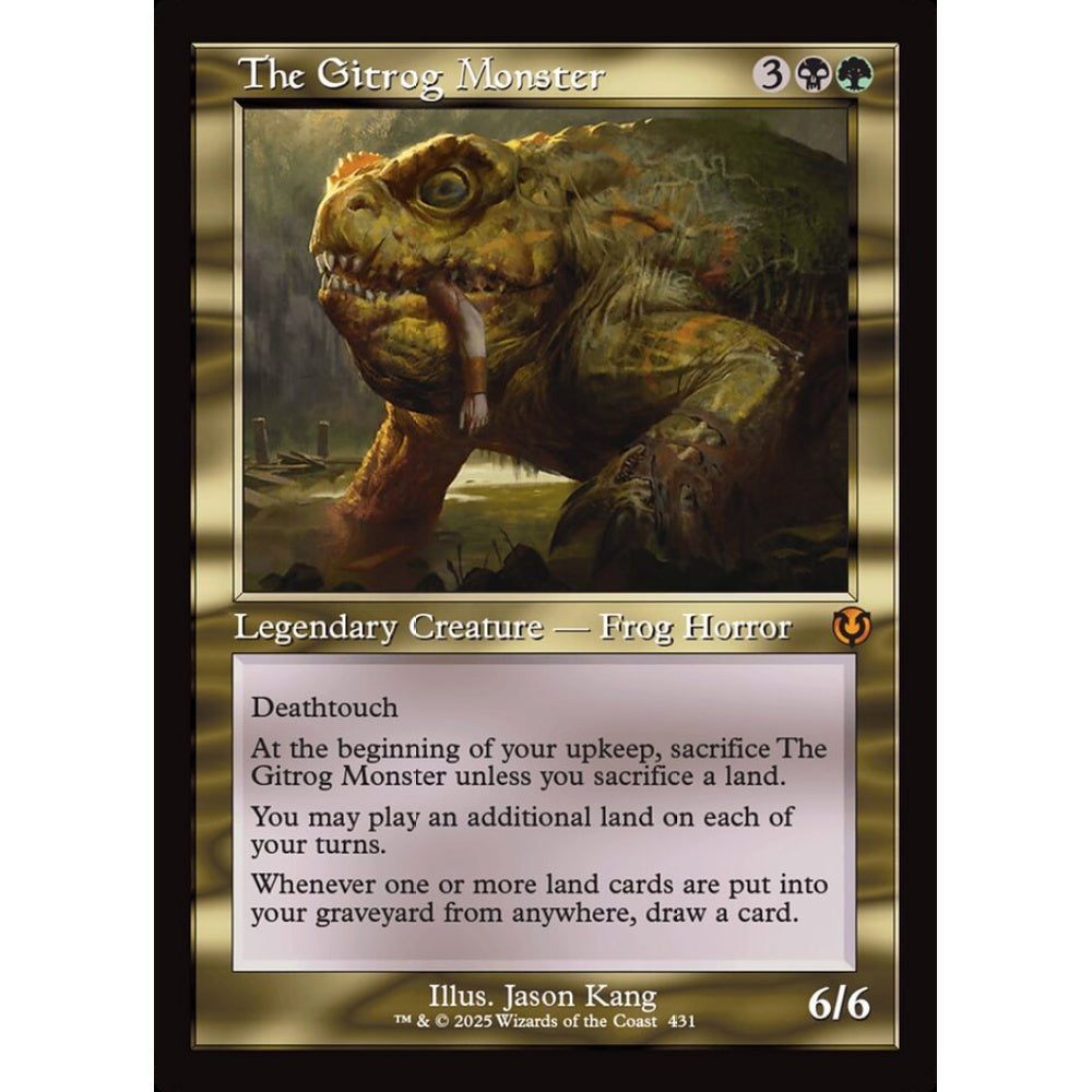 The Gitrog Monster, 431, mythic, Magic: The Gathering, Innistrad Remastered