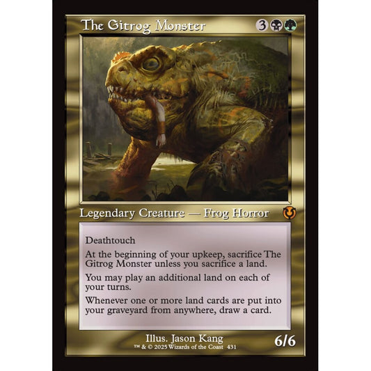 The Gitrog Monster, 431, mythic, Magic: The Gathering, Innistrad Remastered