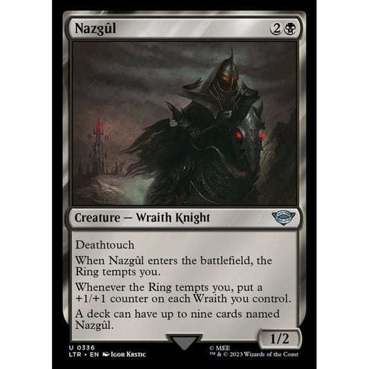 Nazgûl, uncommon, 336, Magic the Gathering, The Lord of the Rings: Tales of Middle-earth