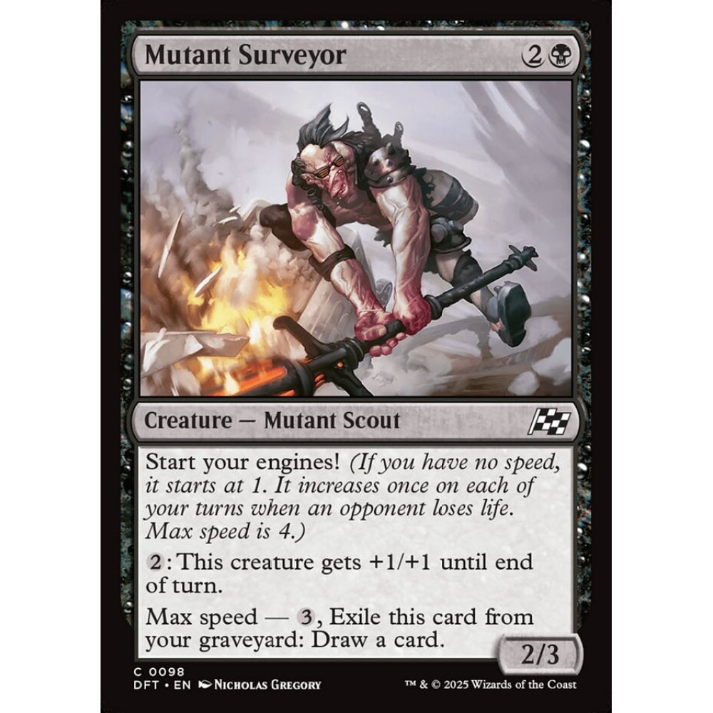 Mutant Surveyor, 98, common, Magic: The Gathering, Aetherdrift