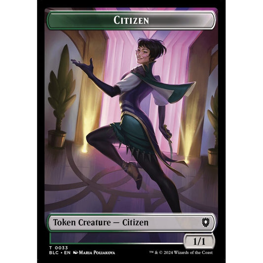 Citizen, 33, common, Magic: The Gathering, Bloomburrow