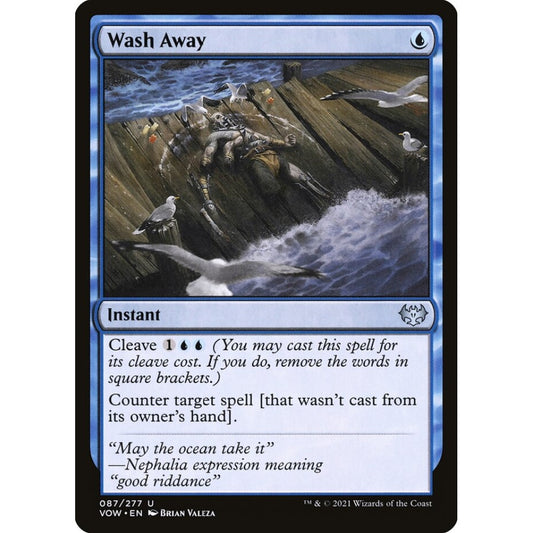 Wash Away uncommon 87 Magic the Gathering Innistrad: Crimson Vow