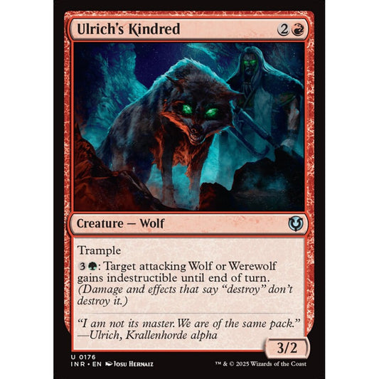 Ulrich's Kindred, 176, uncommon, Magic: The Gathering, Innistrad Remastered