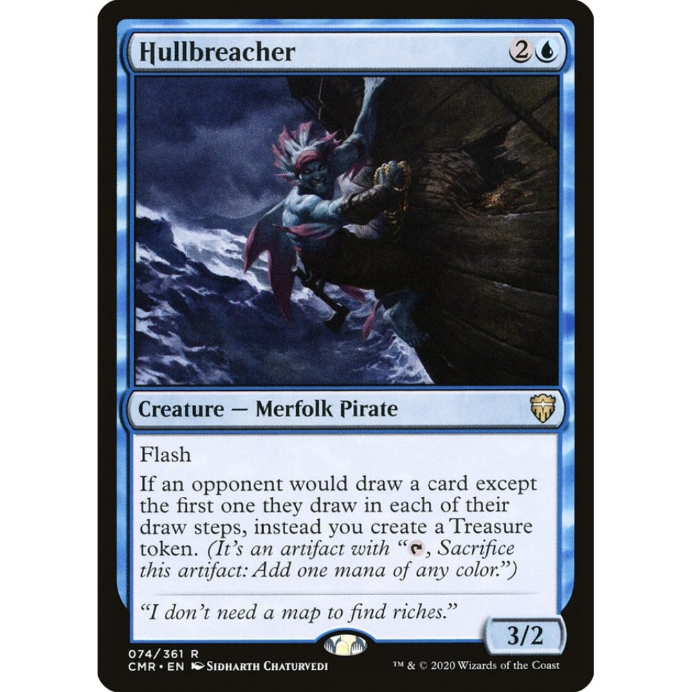 Hullbreacher rare 74 Magic the Gathering Commander Legends