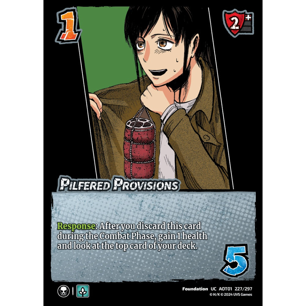 Pilfered Provisions, 227/297, UC, UniVersus, Attack on Titan: Battle for Humanity