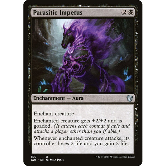 Parasitic Impetus uncommon 150 Magic the Gathering Commander 2021