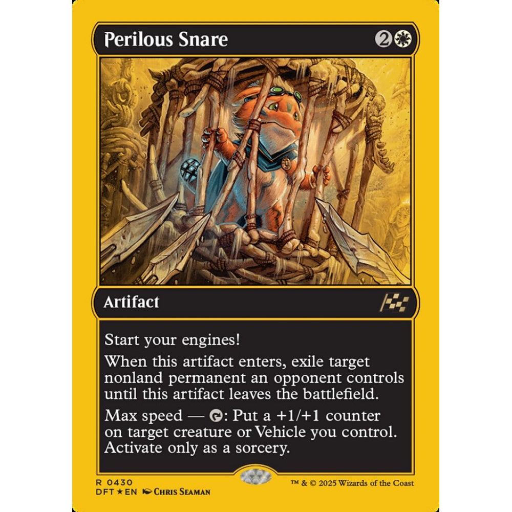 Perilous Snare, 430, rare, Magic: The Gathering, Aetherdrift