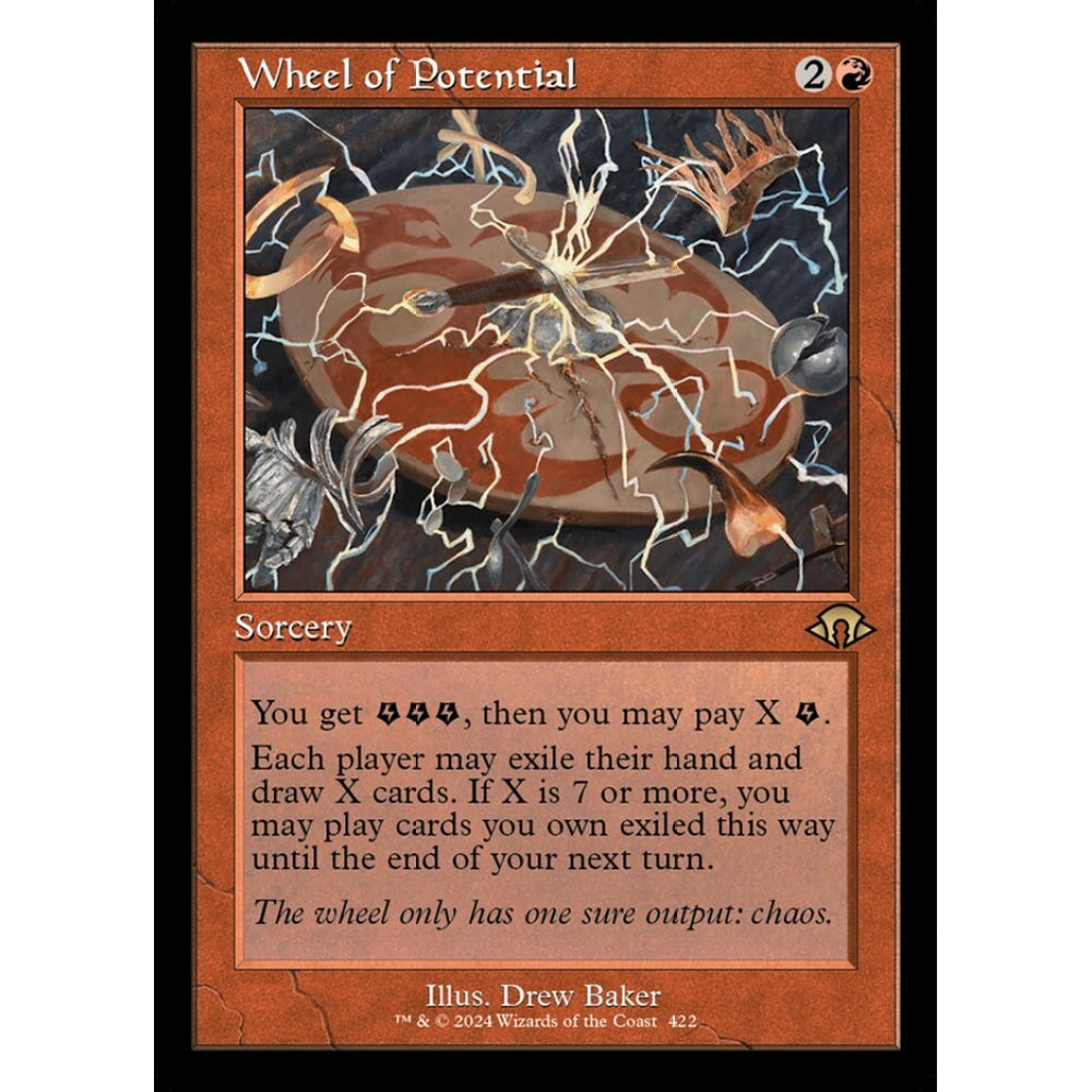 Wheel of Potential, 422, rare, Magic: The Gathering, Modern Horizons 3