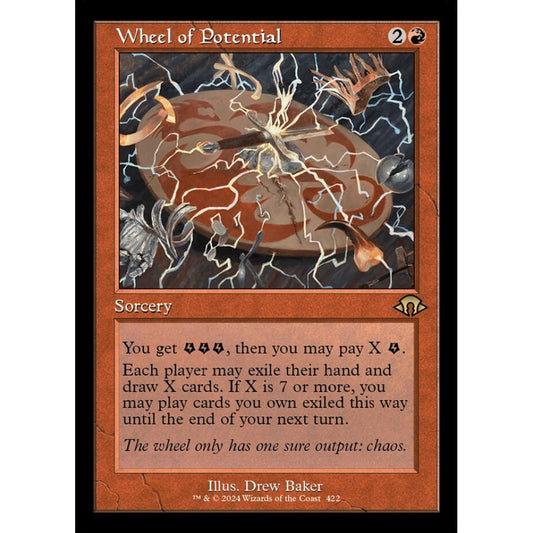 Wheel of Potential, 422, rare, Magic: The Gathering, Modern Horizons 3