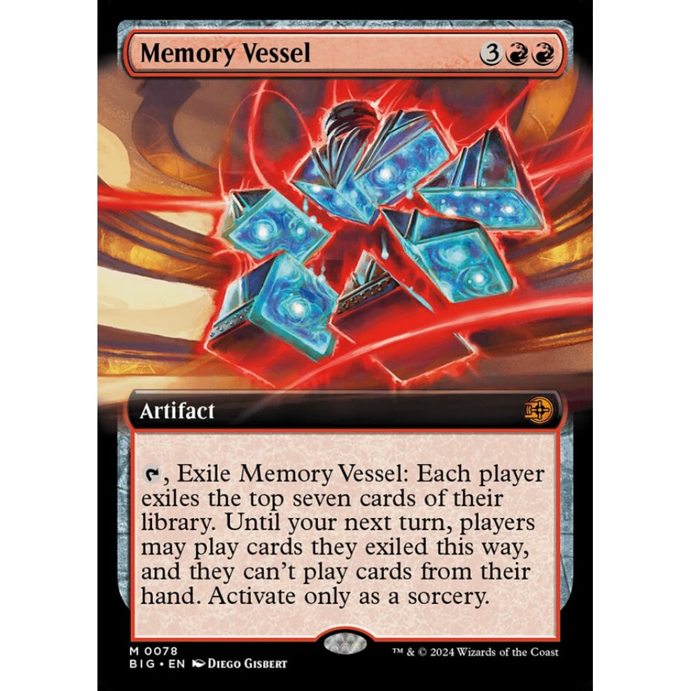 Memory Vessel, 78, mythic, Magic: The Gathering, Outlaws of Thunder Junction