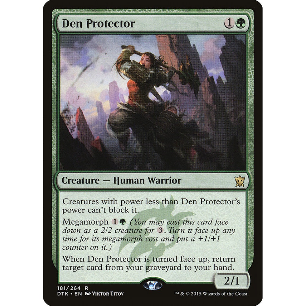 Den Protector rare 181 Magic the Gathering Dragons of Tarkir