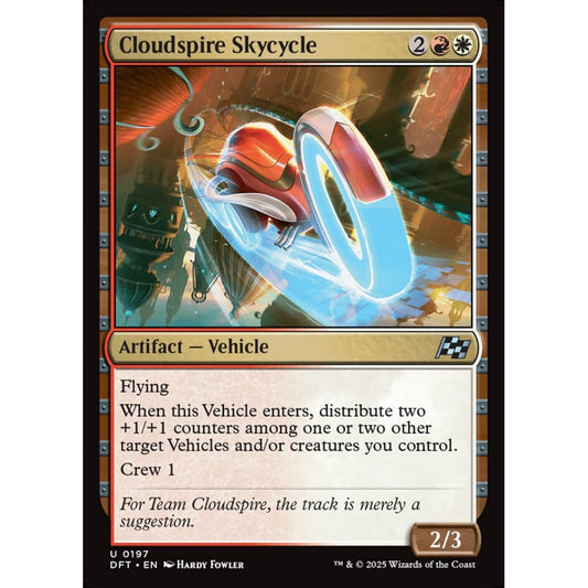 Cloudspire Skycycle, 197, uncommon, Magic: The Gathering, Aetherdrift