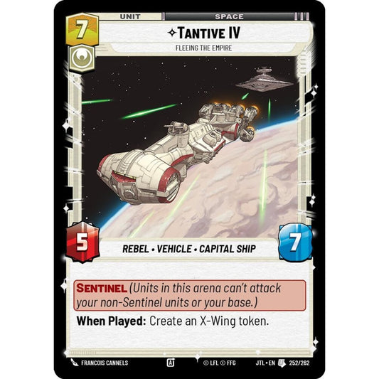 Tantive IV, U, JTL 252), Star Wars Unlimited