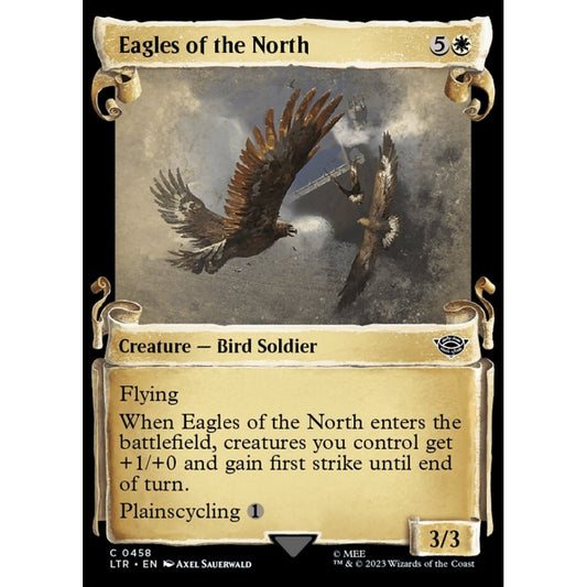 Eagles of the North, common, 458, Magic the Gathering, The Lord of the Rings: Tales of Middle-earth