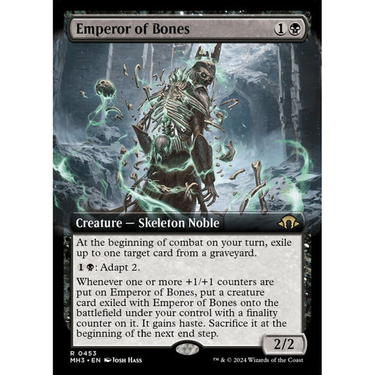Emperor of Bones, 453, rare, Magic: The Gathering, Modern Horizons 3