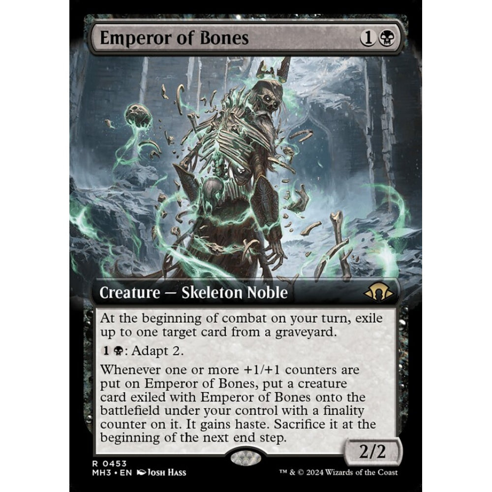 Emperor of Bones, 453, rare, Magic: The Gathering, Modern Horizons 3
