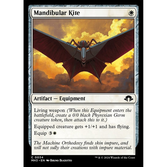 Mandibular Kite, 34, common, Magic: The Gathering, Modern Horizons 3