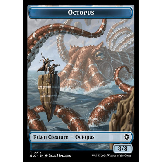 Octopus, 14, common, Magic: The Gathering, Bloomburrow