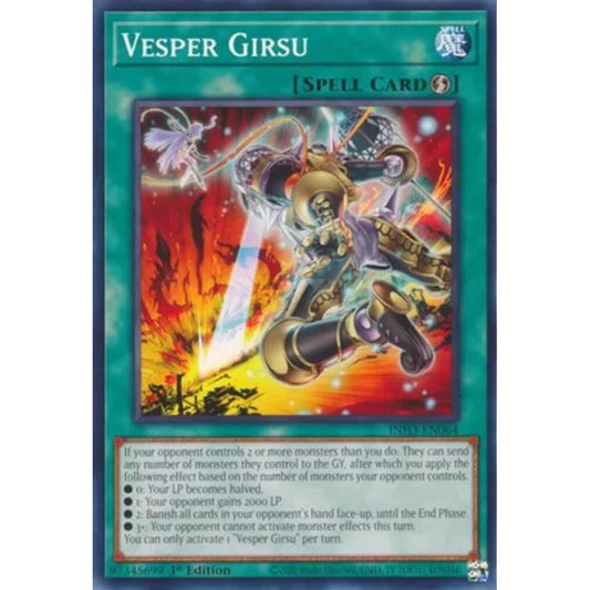 Vesper Girsu INFO-EN064 Common Yu-Gi-Oh The Infinite Forbidden