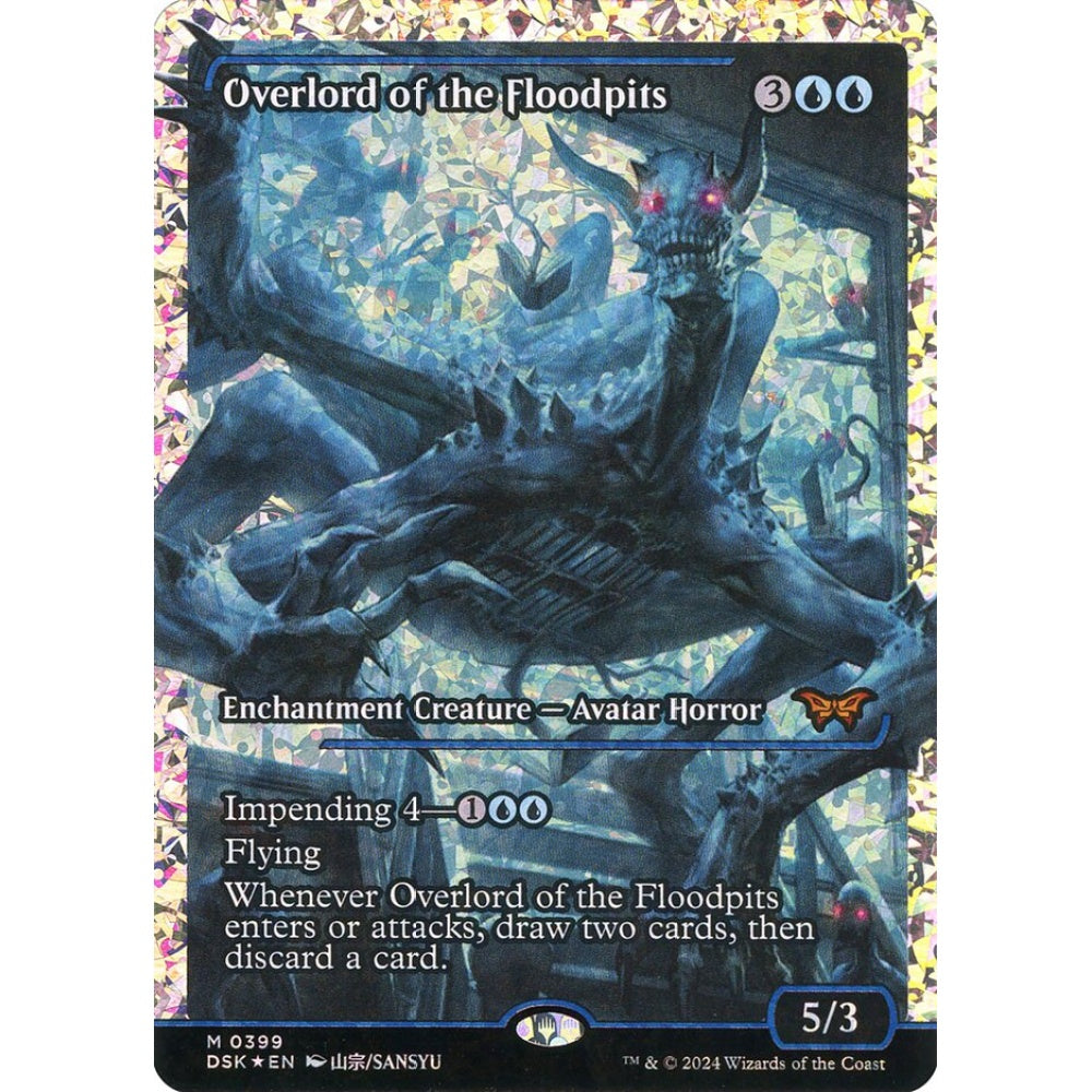 Overlord of the Floodpits, 399, mythic, Magic: The Gathering, Duskmourn: House of Horror