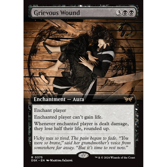Grievous Wound, 375, rare, Magic: The Gathering, Duskmourn: House of Horror