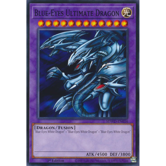 Blue-Eyes Ultimate Dragon RA03-EN178 Platinum Platinum Secret Rare Yu-Gi-Oh Quarter Century Bonanza in Art